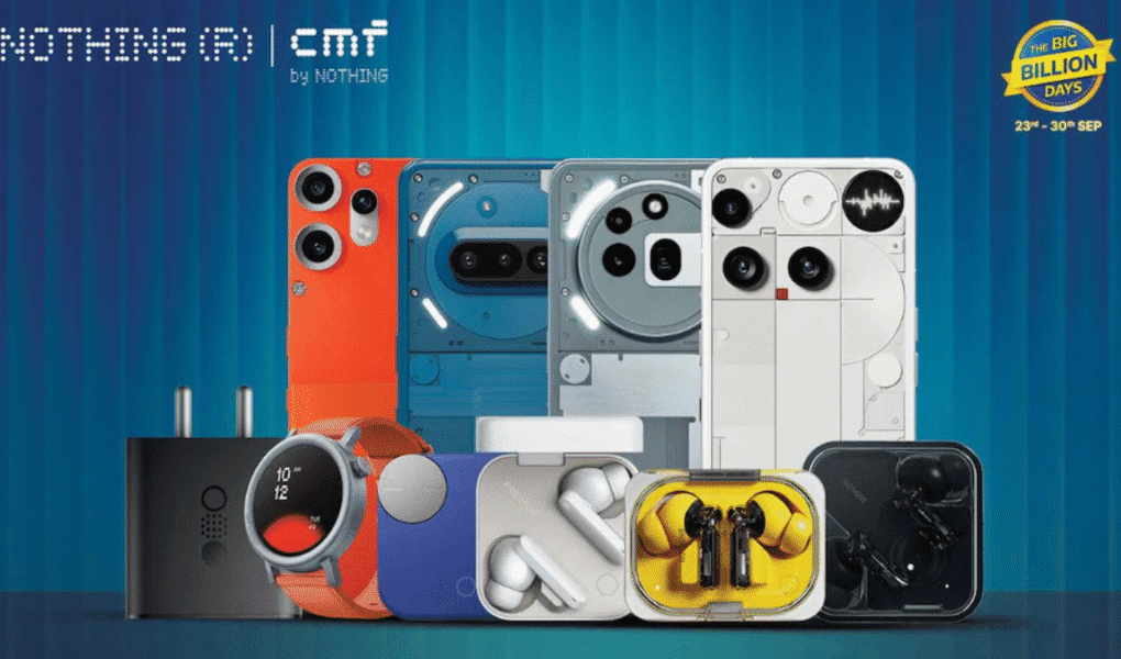 Flipkart Mega Sale Flipkart Big Billion Days Sale: Nothing Announces Offers on Phone 3a Pro, CMF Phone 2 Pro, Nothing Ear, and More