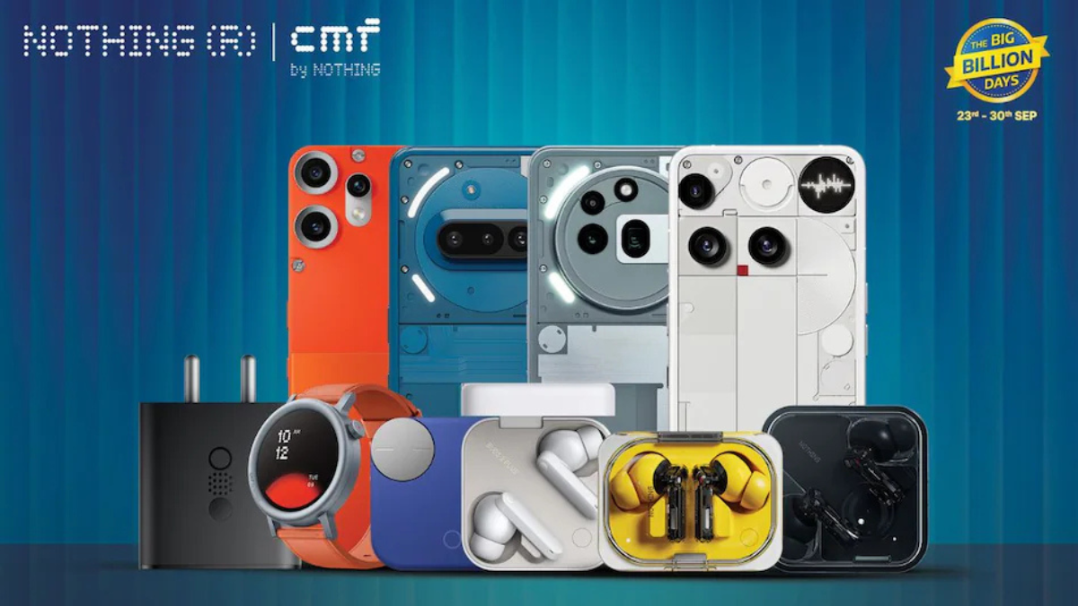 Flipkart Mega Sale Flipkart Big Billion Days Sale: Nothing Announces Offers on Phone 3a Pro, CMF Phone 2 Pro, Nothing Ear, and More