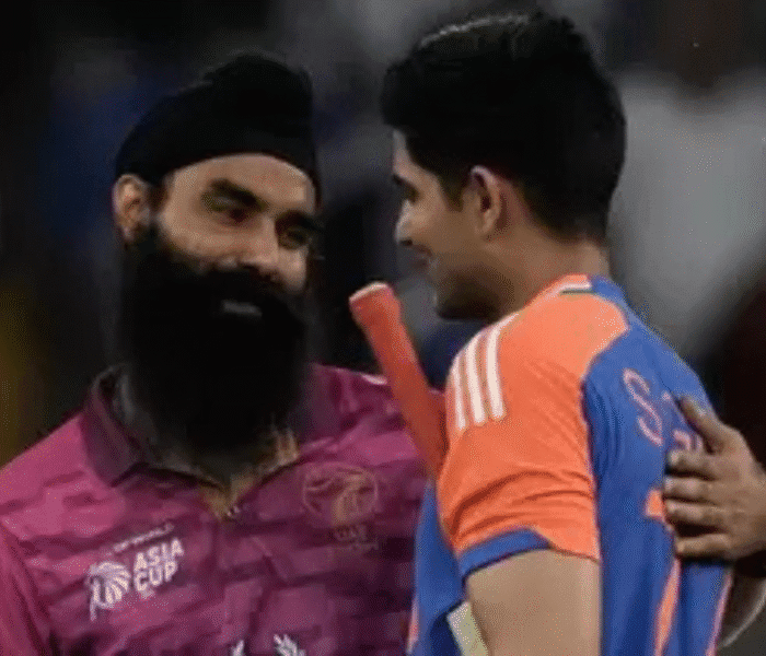 Cricket News - Shubman Gill Reunites with Childhood Friend After Match-Winning Four