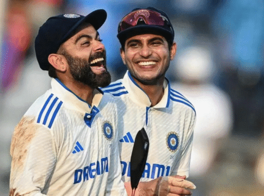 Shubman Gill has credited Virat Kohli