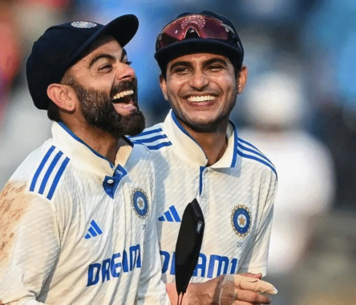 Shubman Gill has credited Virat Kohli