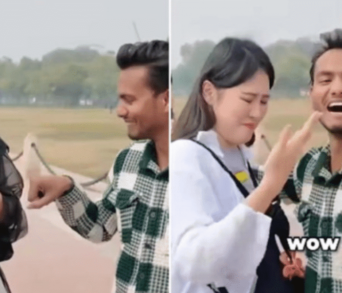 Trending News: Delhi Man Hugging Korean Tourists at India Gate Sparks Worldwide Debate