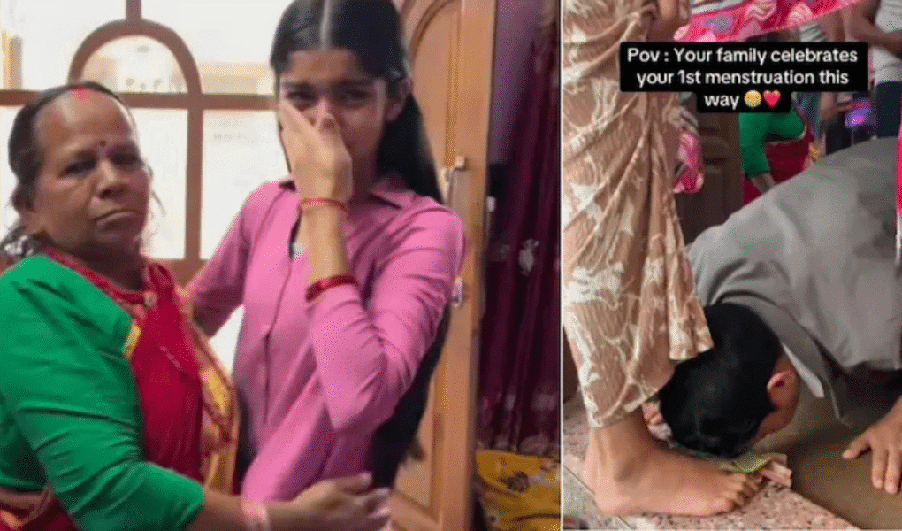 Viral Video Shows Family Celebrating Girl’s First Period