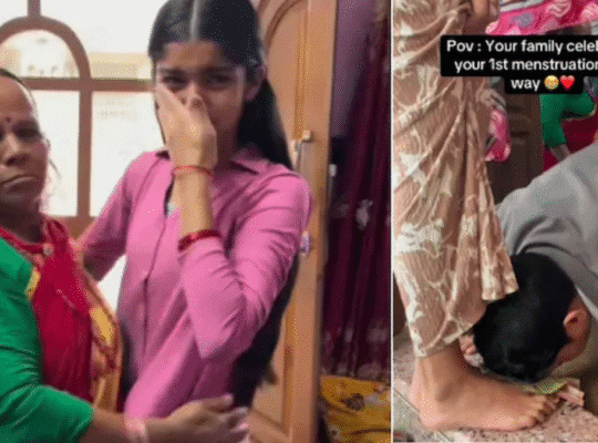 Viral Video Shows Family Celebrating Girl’s First Period