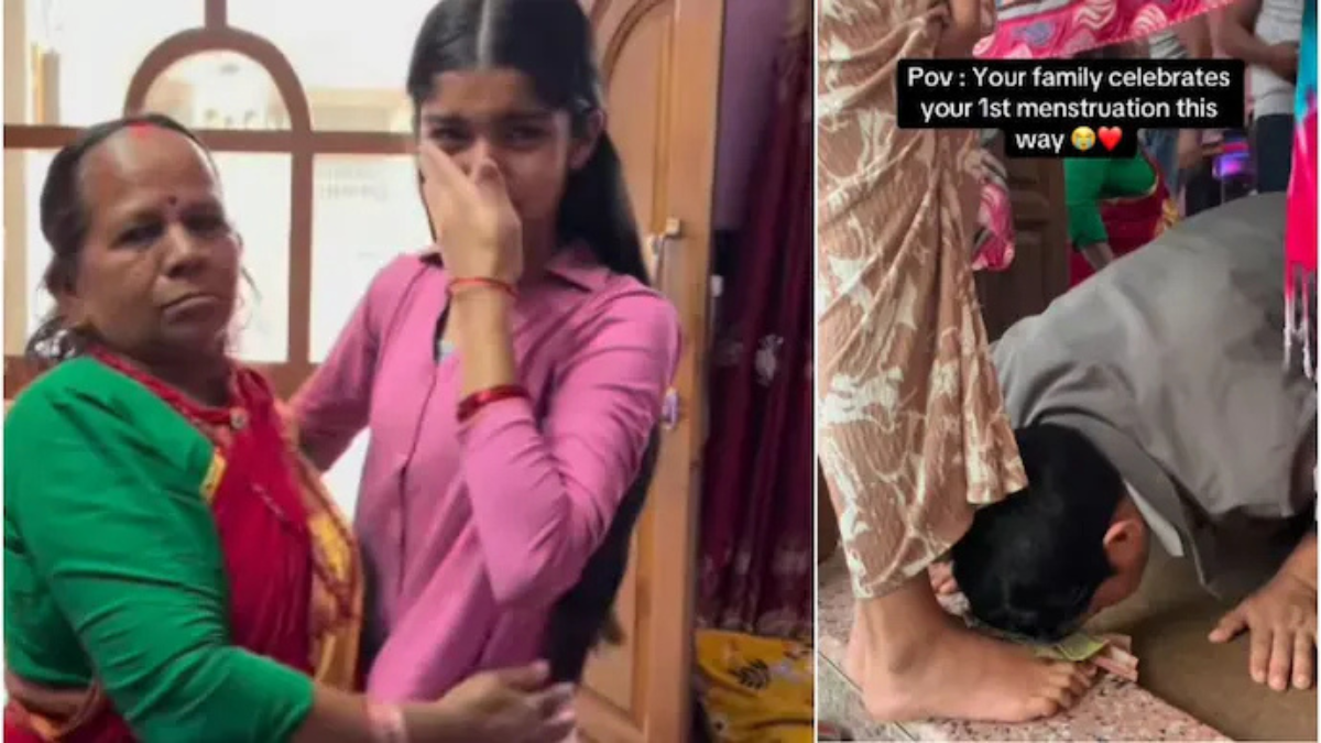 Viral Video Shows Family Celebrating Girl’s First Period