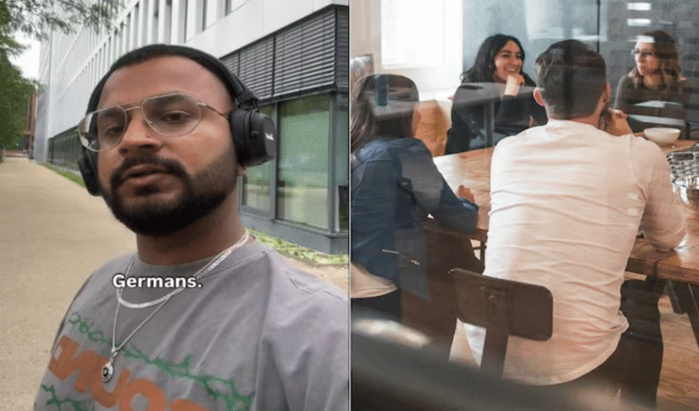 Indian comedian’s viral video humorously shows German corporate culture, winning fans online.