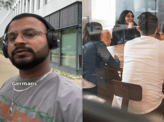 Indian comedian’s viral video humorously shows German corporate culture, winning fans online.