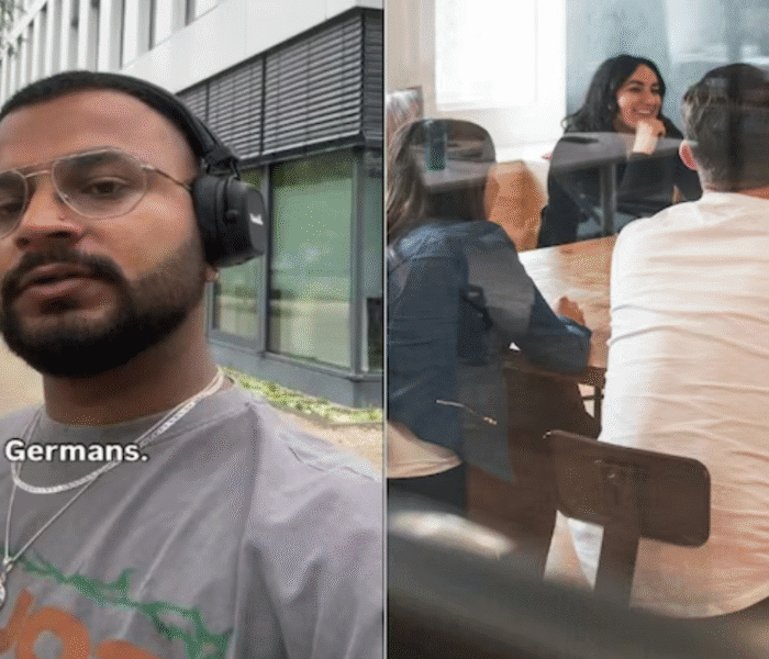 Indian comedian’s viral video humorously shows German corporate culture, winning fans online.