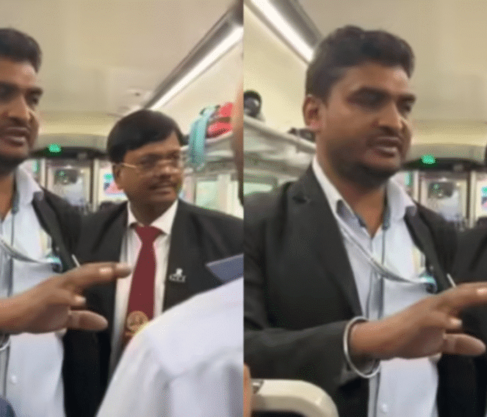 A viral video shows a passenger receiving expired food on Vande Bharat Express, prompting IRCTC to respond and ensure strict food safety checks.