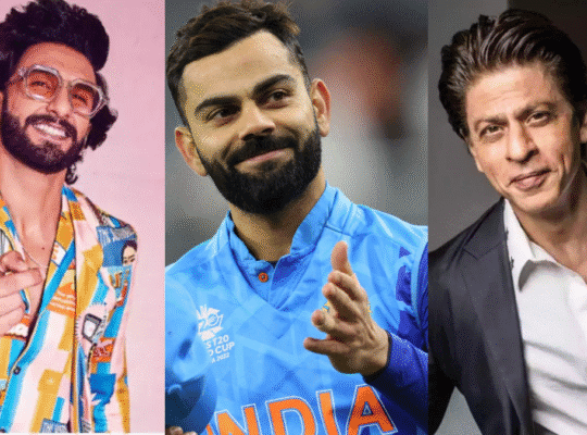 Virat Kohli tops India’s 2025 celebrity brand list, surpassing Shah Rukh Khan and Ranveer Singh with $231M brand value.