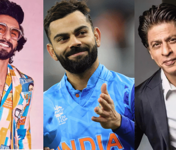 Virat Kohli tops India’s 2025 celebrity brand list, surpassing Shah Rukh Khan and Ranveer Singh with $231M brand value.