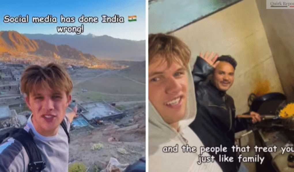 In a viral video, Australian traveller Duncan McNaught defends India’s culture and landscapes, challenging social media’s negative image of the country.