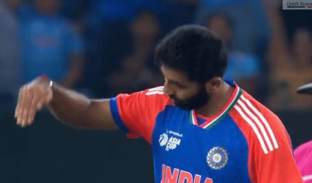 IND vs PAK final in Dubai sees Jasprit Bumrah bowl Haris Rauf and celebrate with a dramatic plane send-off that quickly went viral.