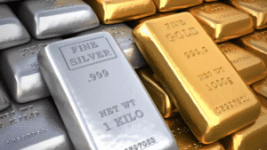Gold price hits record ₹1,15,939/10 gm; silver futures rise to ₹1.44 lakh/kg amid economic uncertainty in India.