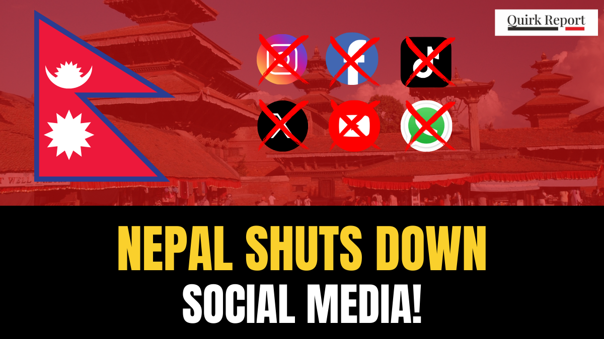 Nepal government ordered a sudden ban on 26 major social media platforms, triggering outrage across the country.