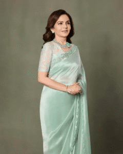 Nita Ambani, India’s business magnate and philanthropist, made headlines at the premiere of The Bads of Bollywood in Mumbai on September 19, 2025. The billionaire stunned attendees with an extravagant diamond and paraiba tourmaline necklace, valued at an estimated $100 billion, borrowed from her daughter, Isha Ambani. The US jewellery influencer Julia Chafe called it “the craziest necklace I’ve ever seen,” highlighting the Ambani family’s unmatched collection.