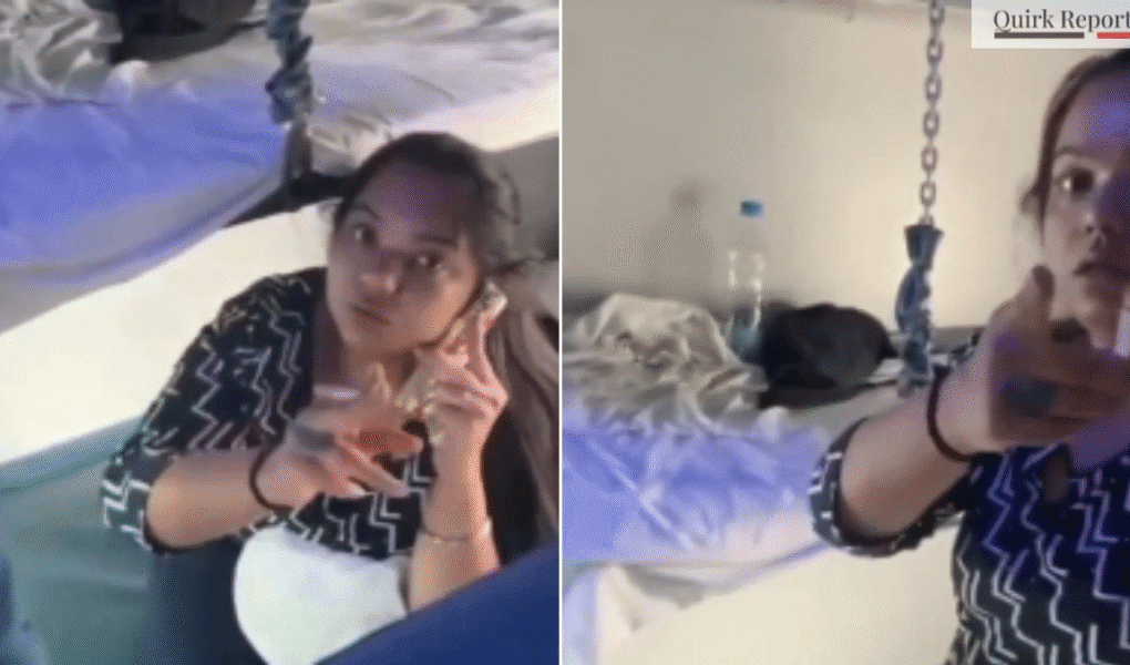 trending news - A video recently went viral showing a woman smoking inside the air-conditioned (AC) coach of the Visakhapatnam–Gandhidham Superfast Express