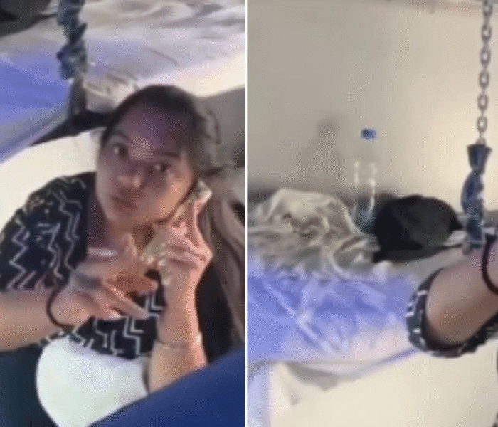 trending news - A video recently went viral showing a woman smoking inside the air-conditioned (AC) coach of the Visakhapatnam–Gandhidham Superfast Express