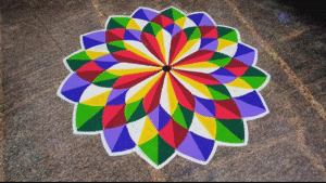 3D Rangoli