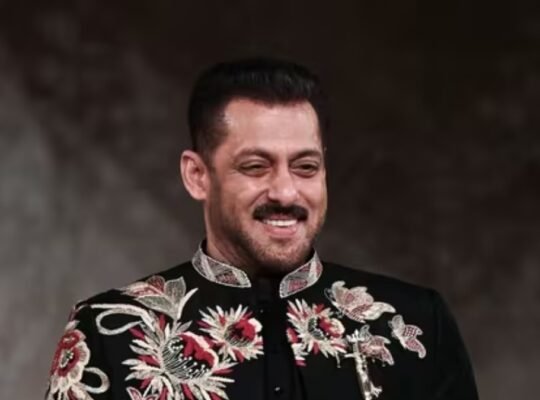 Salman Khan at a public event amid viral news claim by Pakistan government.