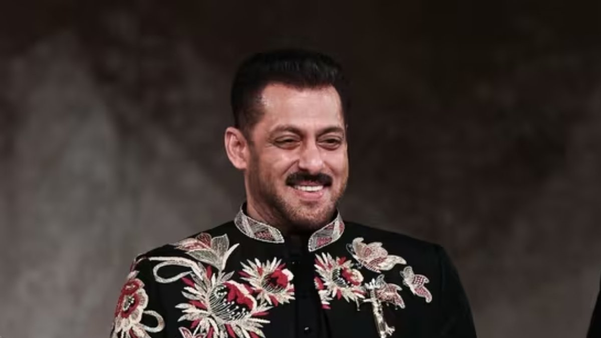 Salman Khan at a public event amid viral news claim by Pakistan government.