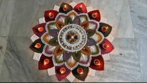 Eco-Friendly Rangoli