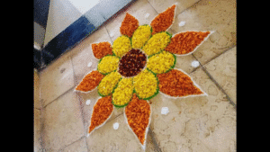 Floral Rangoli