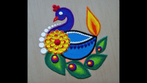 Peacock Rangoli