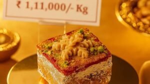 Gold Plated Mithai - best mithai for diwali