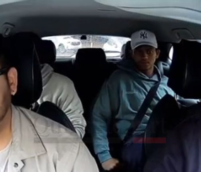 Indian cricket team players Yashasvi Jaiswal, Dhruv Jurel, and Prasidh Krishna in Uber cab Adelaide viral video