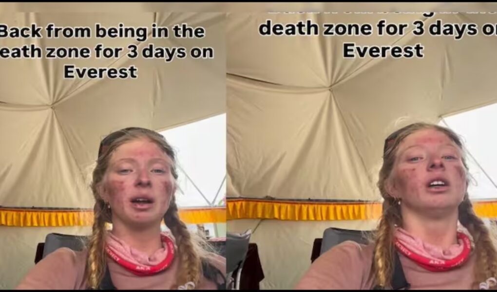 Viral Video shows 17-year-old Bianca Adler struggling in Mount Everest’s Death Zone, capturing her extreme climb and physical struggle