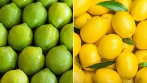 lime vs lemon