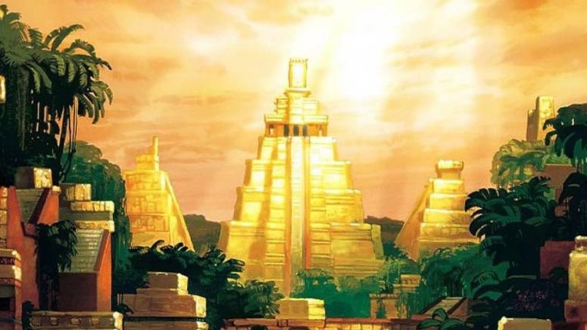 Dubai skyline glowing in golden sunset light, City of Gold