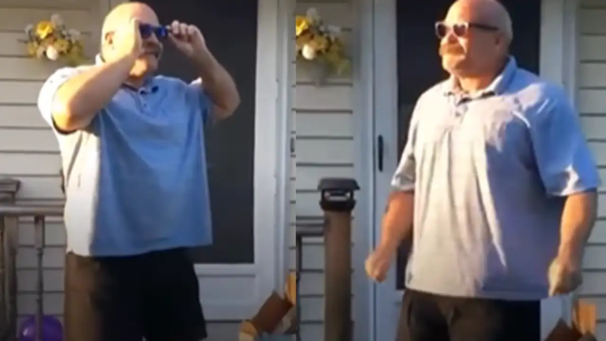 66-Year-Old Colour Blind Man Sees Colours | Instagram Viral Video