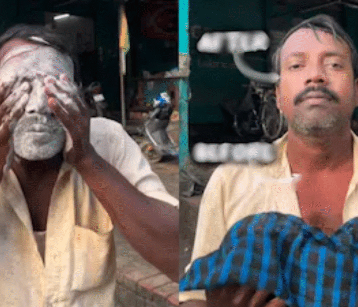 Viral Video Shows Man Using Korean Whitening Soap, Netizens Laugh