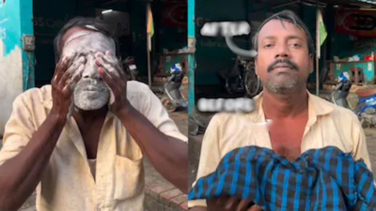 Viral Video Shows Man Using Korean Whitening Soap, Netizens Laugh