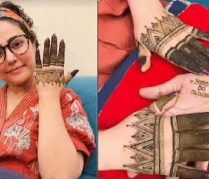 Hina Khan celebrates her first Karwa Chauth