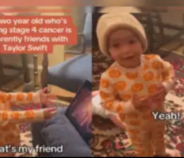 In viral news, a young girl with stage 4 cancer dances to a Taylor Swift song, spreading hope, joy, and positivity across social media.