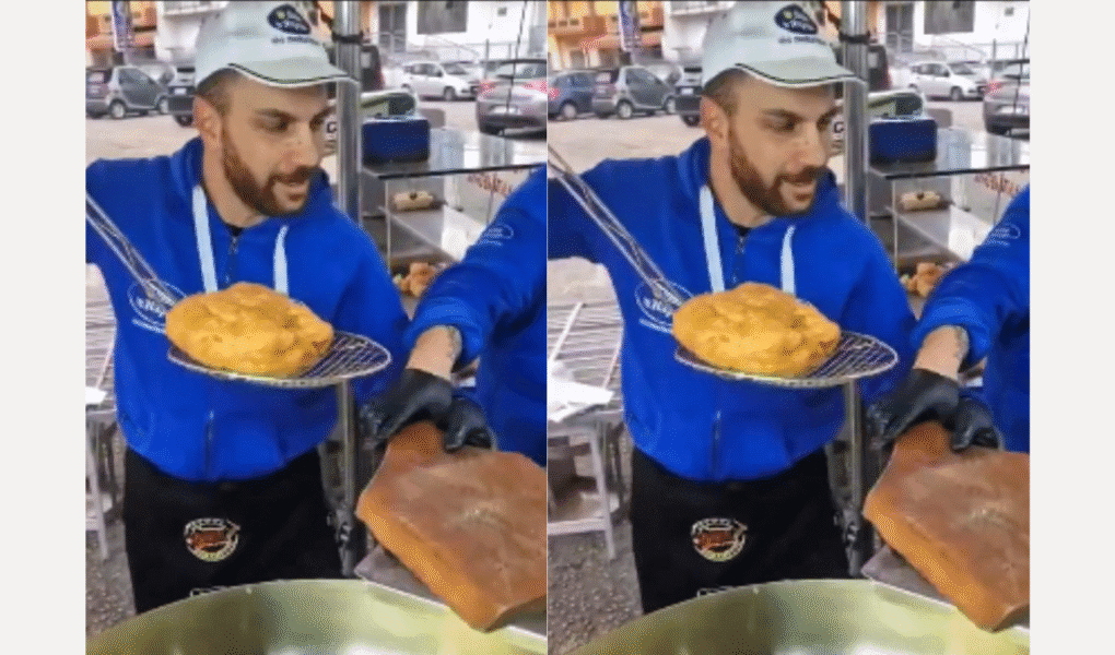 Italy’s viral fried pizza that looks like bhatura is taking social media by storm. Know why this trending street food has everyone talking online.