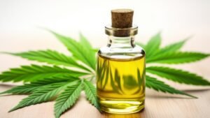 Bottle of sesame oil for hair care – best oil for hairs and natural hair remedy