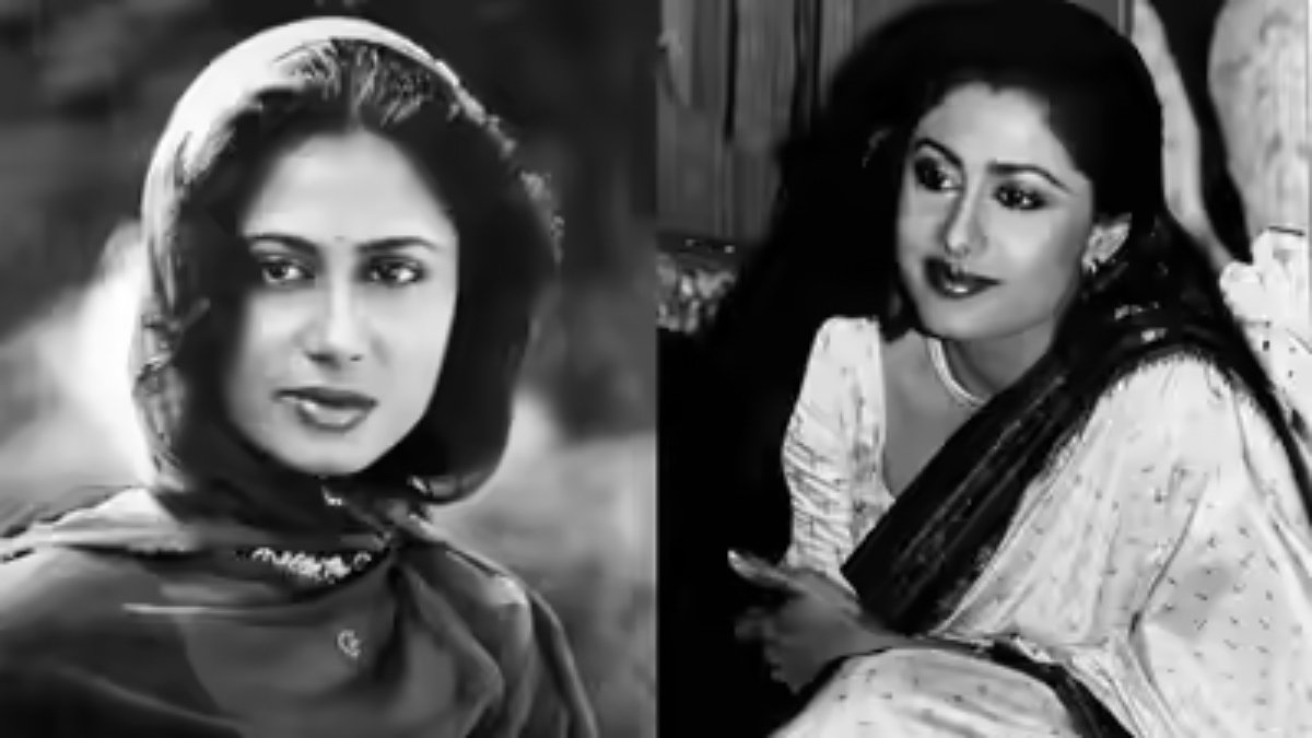 Smita Patil portrait from the Indian film industry