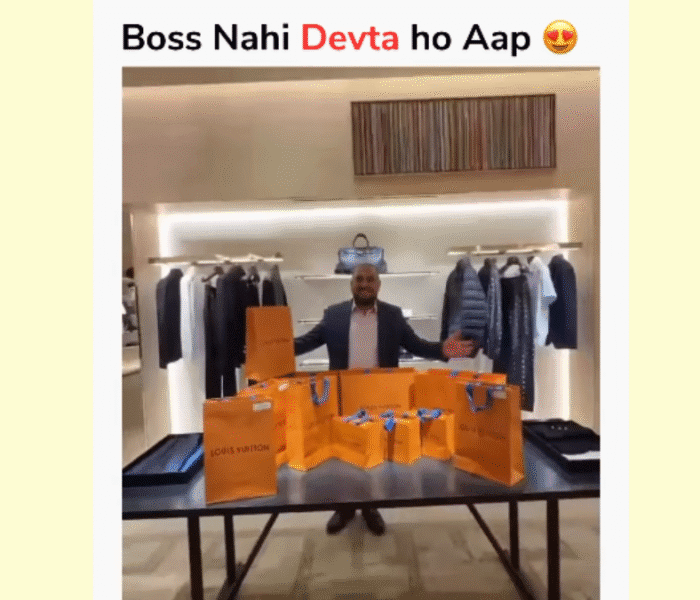 A viral video shows a boss gifting iPhones instead of pizza, leaving employees shocked and the internet calling it trending.