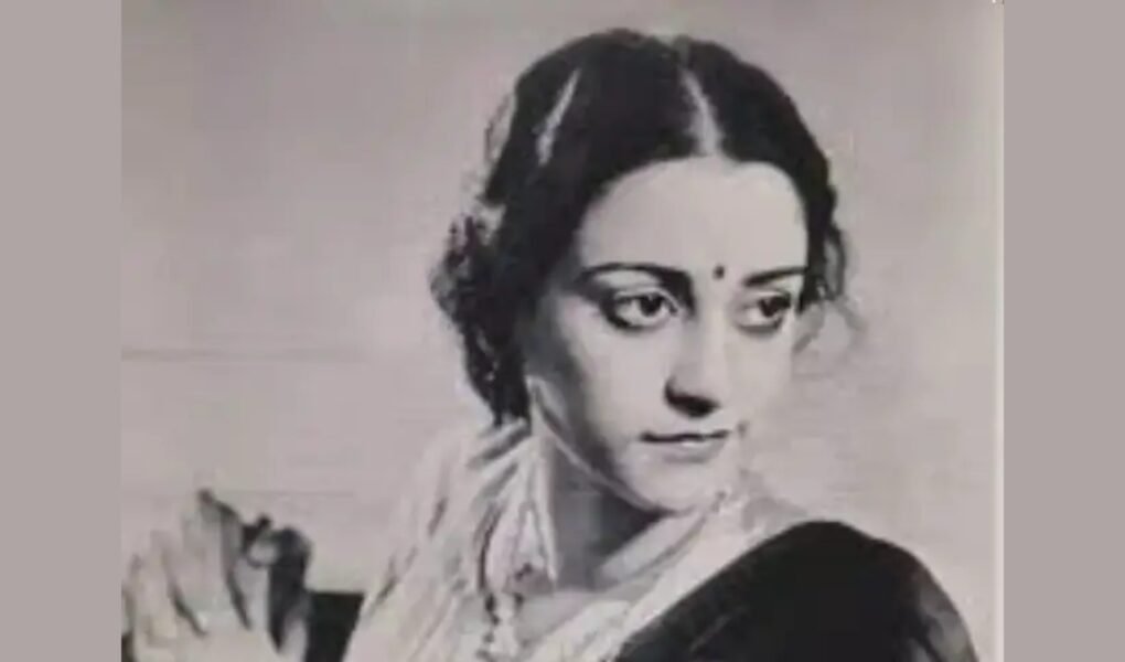 Vintage portrait of Naseem Banu, the graceful actress once called the most beautiful woman in Indian cinema