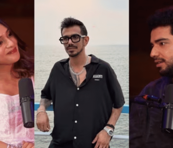 Viral Video's Screen shot. Featuring comedian samay raina. Creator Rj Mahvesh and cricketer Yuvendra Chahal.