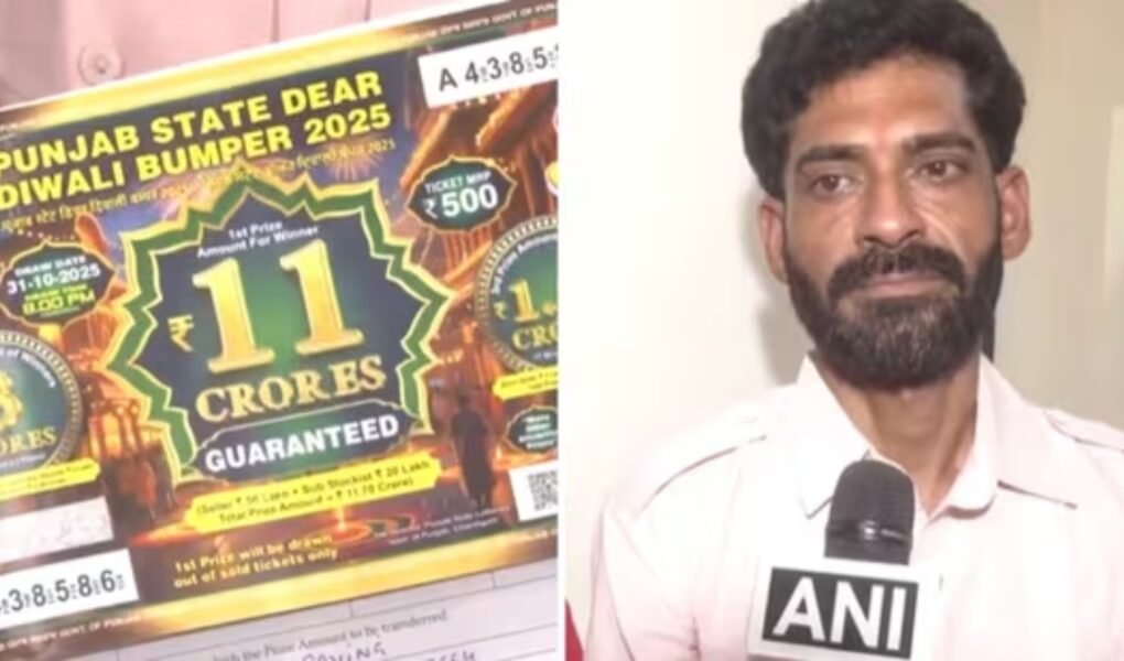 Rajasthan man wins ₹11 crore Punjab Diwali Bumper lottery ticket viral news