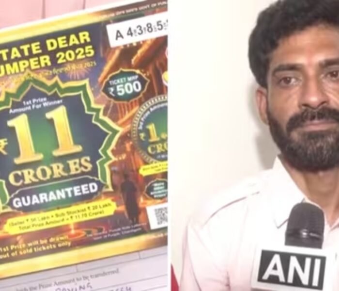 Rajasthan man wins ₹11 crore Punjab Diwali Bumper lottery ticket viral news