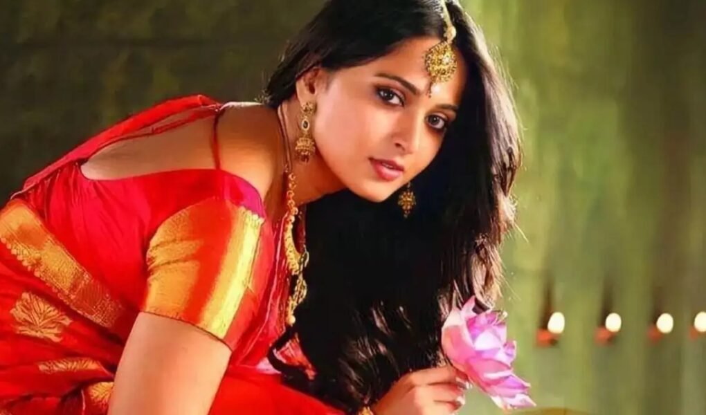 Anushka Shetty practicing calm lifestyle inspired by yoga and weight loss asanas