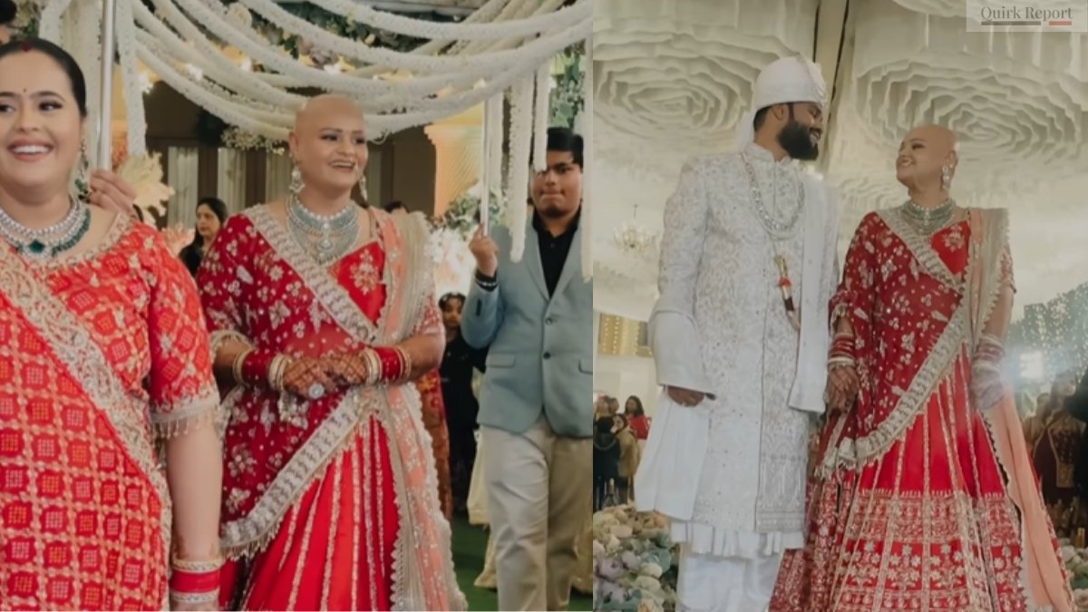 Bold and Unconventional: How a Viral Bald Bride Moment Is Redefining Beauty Norms in India