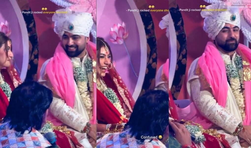 Indian Wedding Moment Goes Viral After Pandit Ji Mentions Nora Fatehi During Wedding Ceremony
