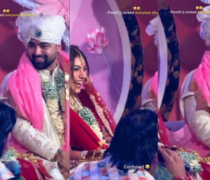 Indian Wedding Moment Goes Viral After Pandit Ji Mentions Nora Fatehi During Wedding Ceremony